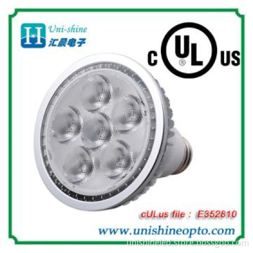 UL listed 11W PAR30 Dimmable LED Spotlight